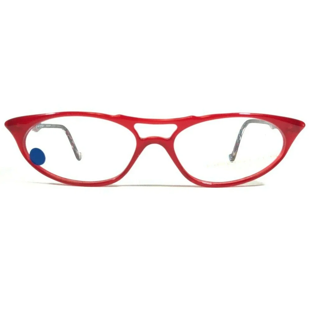 Neostyle Eyeglasses Frames FORUM 562-321 Blue Red Round Cat Eye 51-15-140
